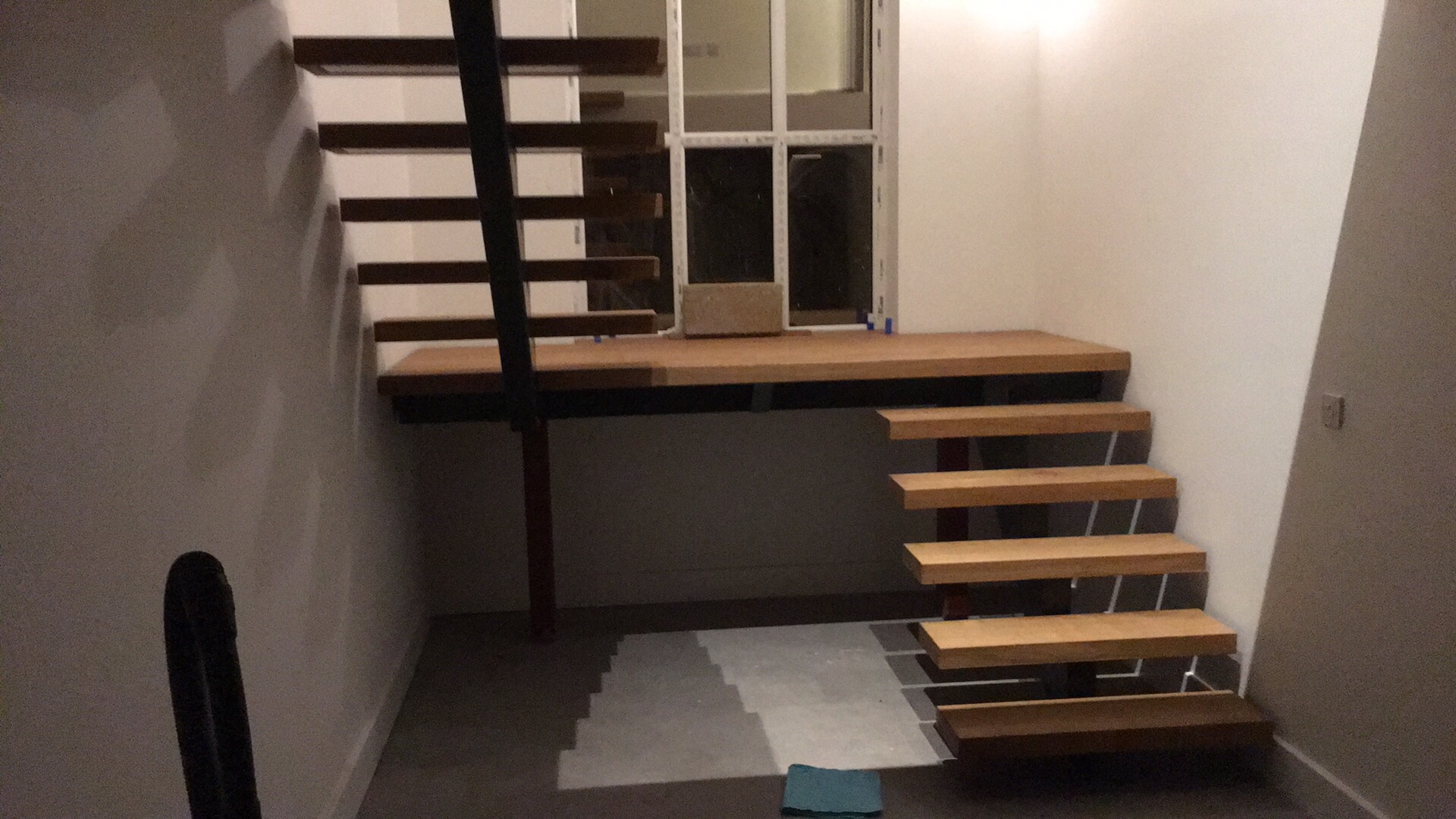 Steel staircase fabricated by Charles Head Ltd